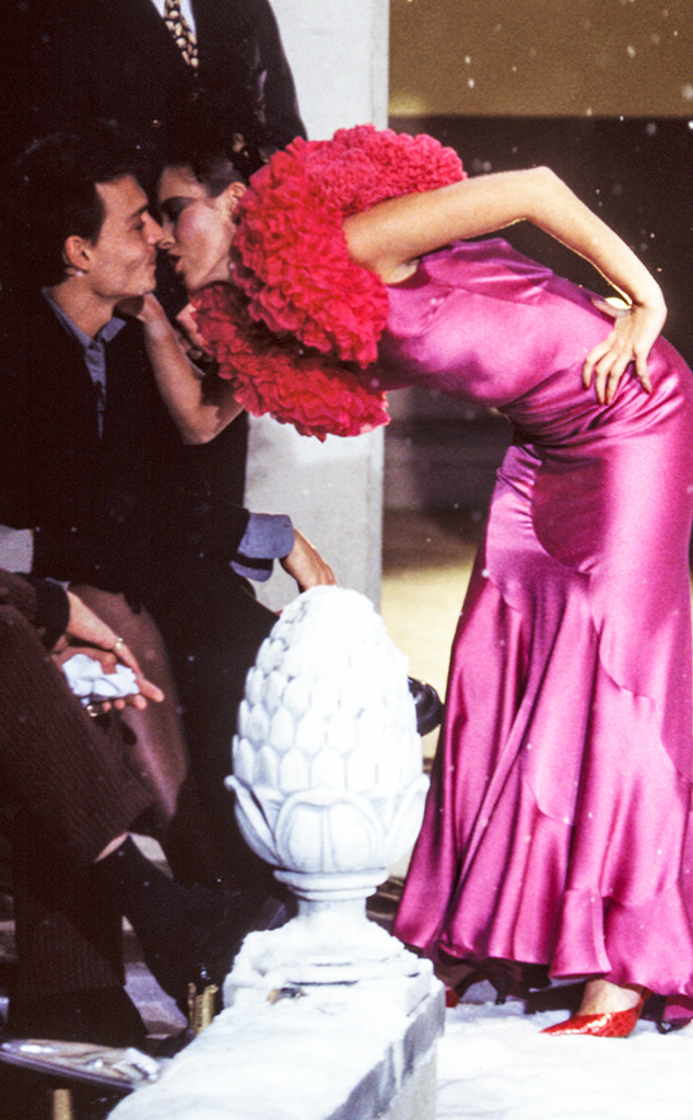 Kate Moss, Johnny Dep, John Galliano Show, 1995